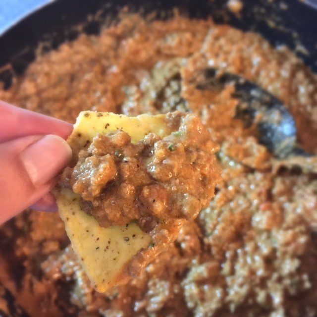 Taco Dip with Beef