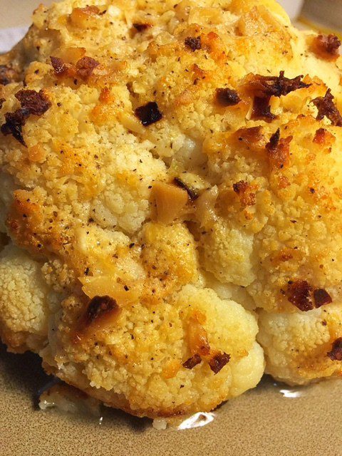 Garlic Roasted Cauliflower