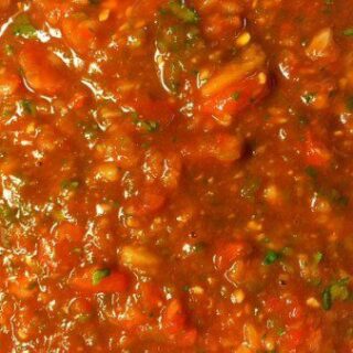 Homemade Mexican Restaurant Style Salsa