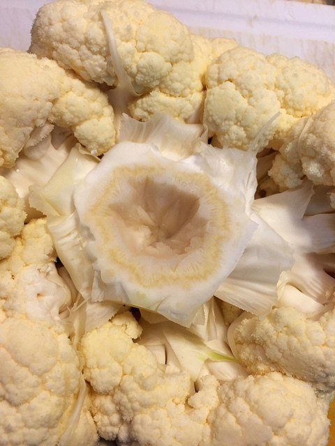 Prepare Cauliflower for Roasting