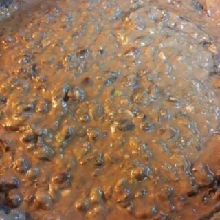Refried Mexican Black Beans