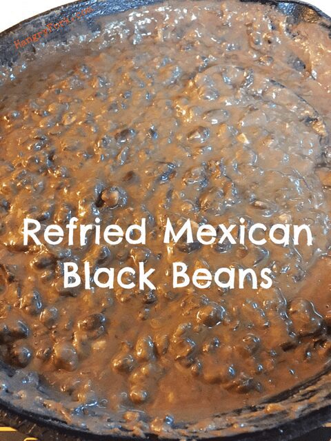 Refried Mexican Black Beans