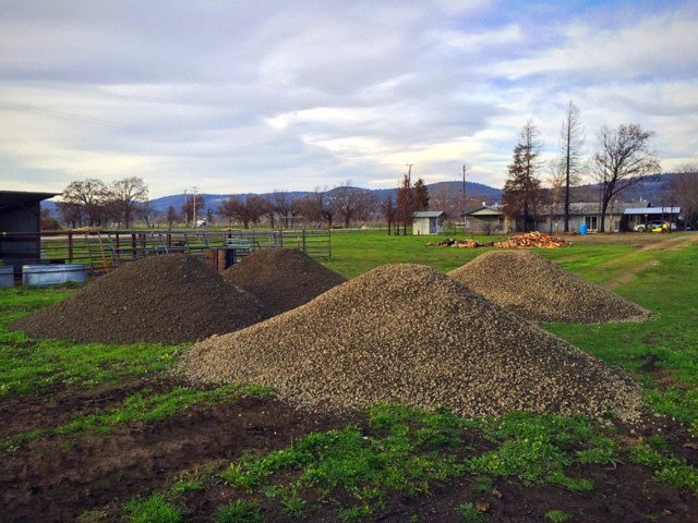 Base Rock for Barn