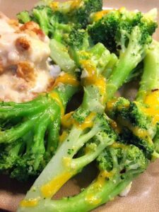 Skillet Cheesy Broccoli