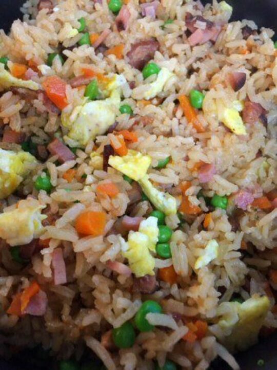 Cropped Chinese Fried Rice Recipe