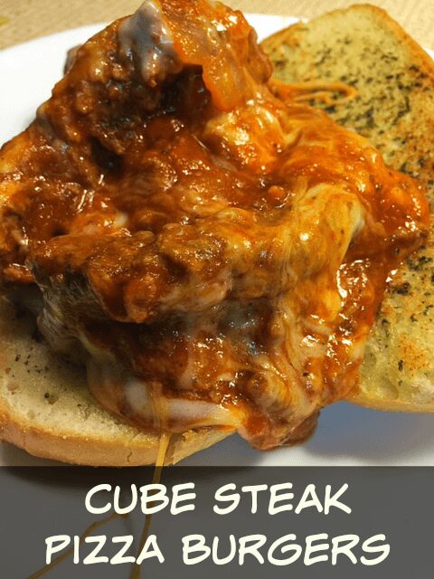 Cube Steak Pizza Burger