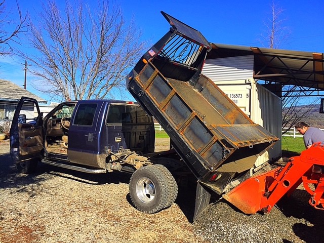 Ford Dually Dump Bed