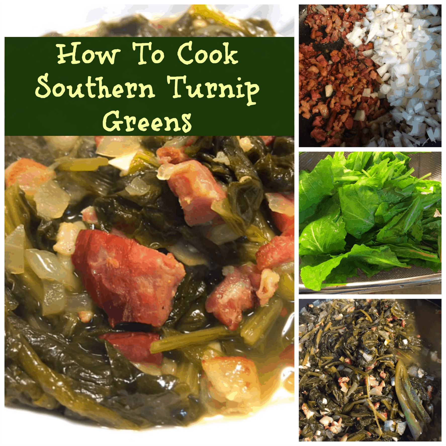 How to Cook Southern Turnip Greens