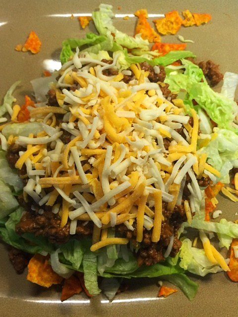 Taco Salad With Cheese