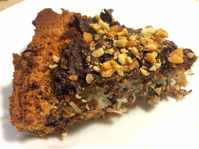 Almond Joy Pie - Easy Coconut Pie with Chocolate and Nuts