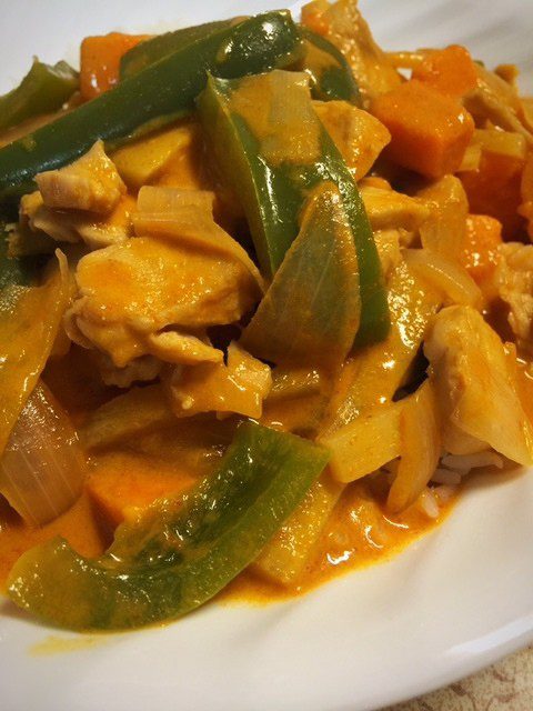 Easy Coconut Milk Chicken Curry with Sweet Potatoes