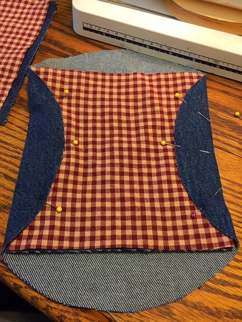 Creating my way to Success: Pot holders from jeans pockets - a tutorial