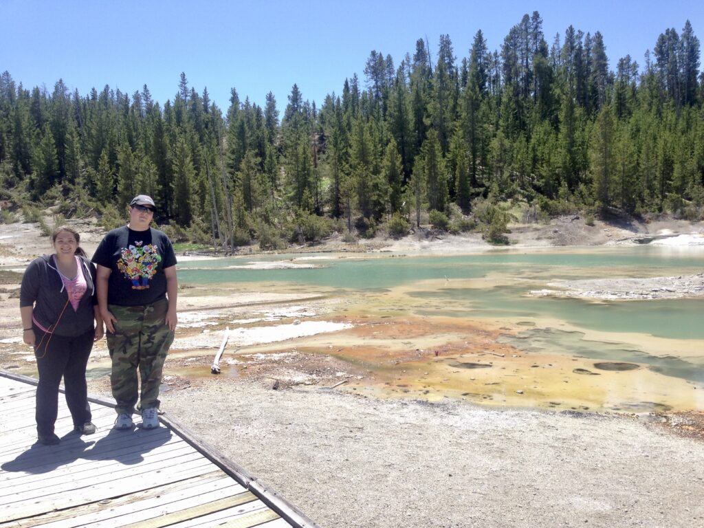 Yellowstone National Park Walking Trail