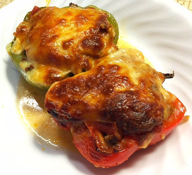 low carb stuffed peppers 2
