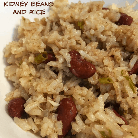 Rice Cooker Belizean Beans and Rice Recipe
