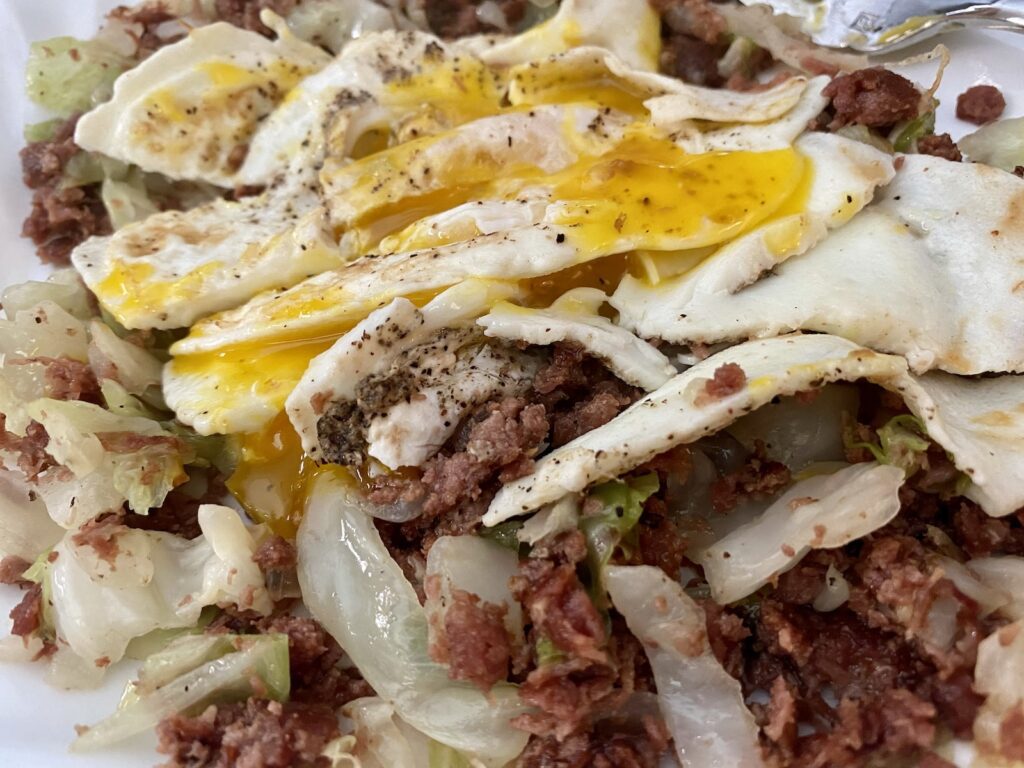 Low Carb Corn Beef Hash