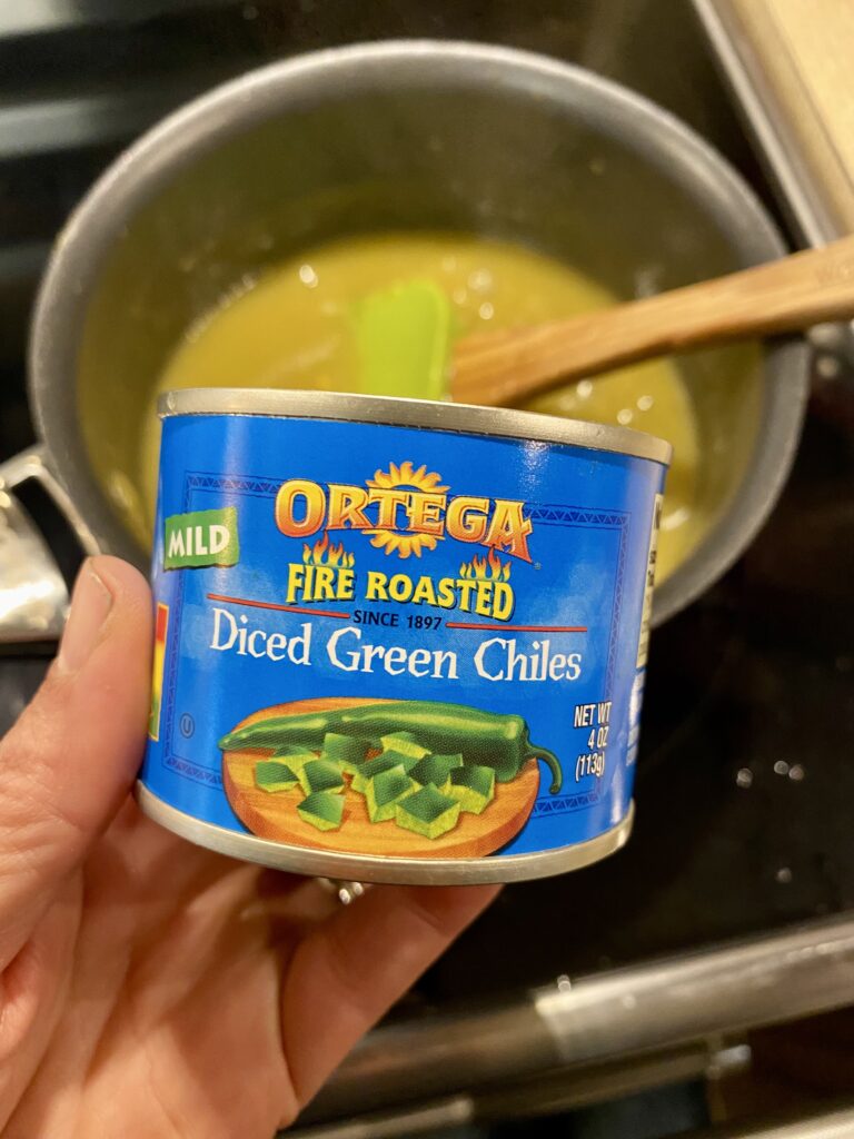 Green chile casserole chilies
