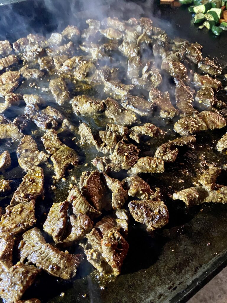 Blackstone Griddle Recipes Steak Fajitas