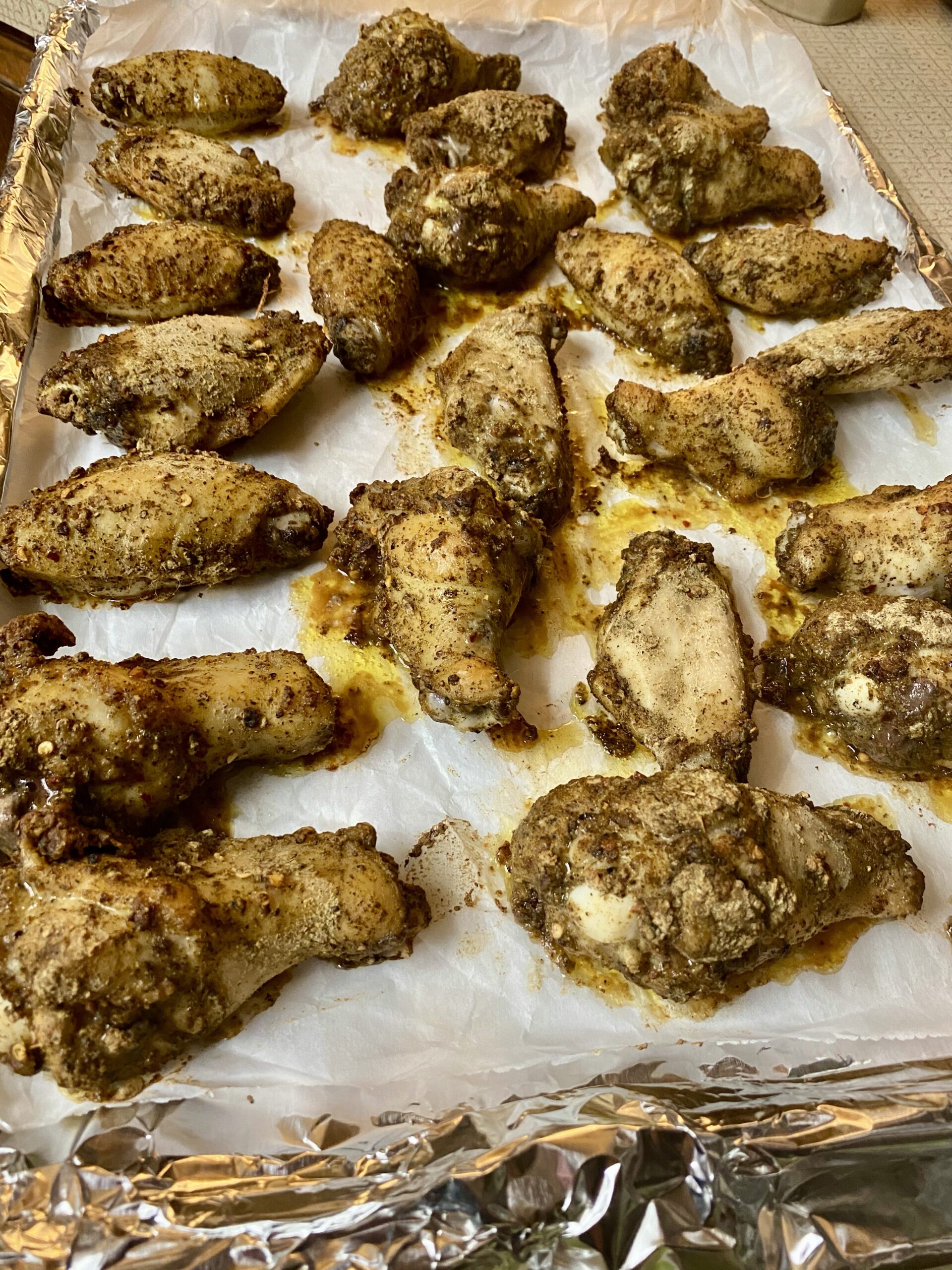 Cooking Chicken Wings in the Oven