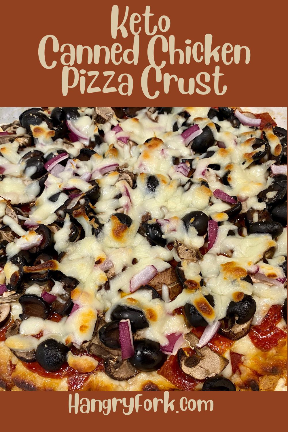 Keto Canned Chicken Pizza Crust Recipe