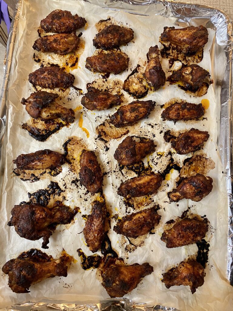 Crispy Cajun Chicken Wings