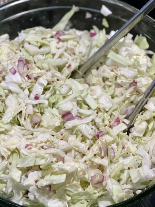 Shredded Cabbage Salad