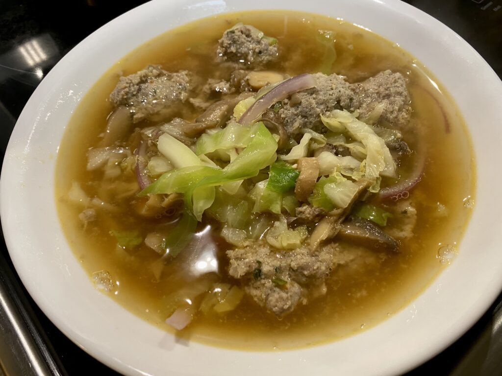 Keto Thai Wonton Soup Recipe