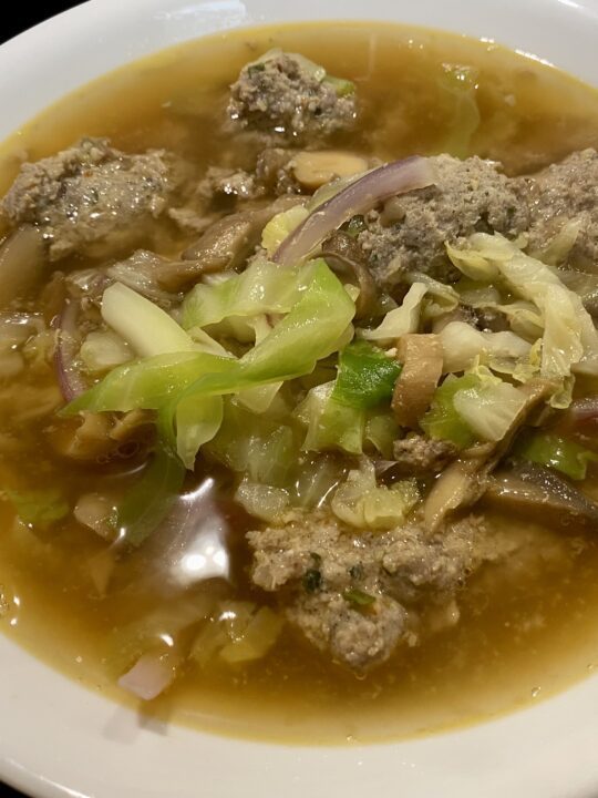 Keto Thai Wonton Soup Recipe