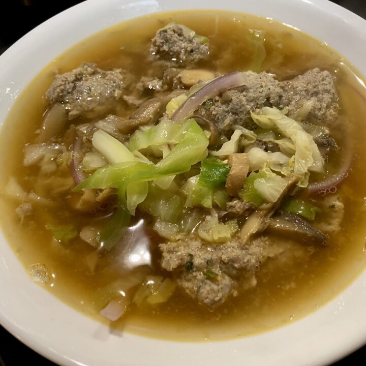 Keto Thai Wonton Soup Recipe