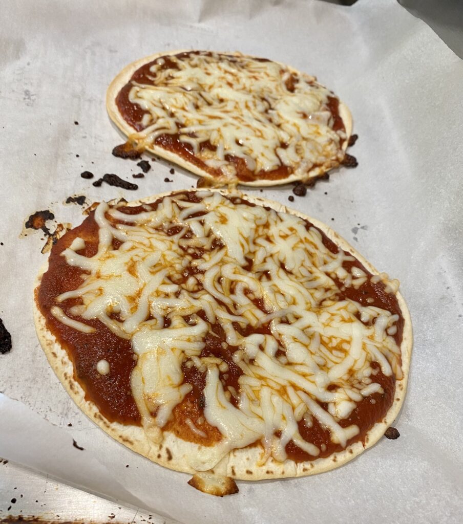 Low Carb Tortilla Pizza
