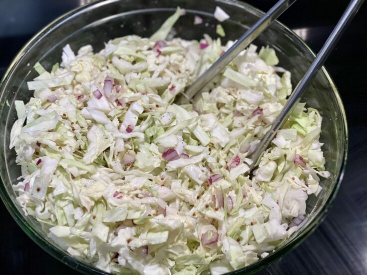 shredded cabbage salad recipe scaled