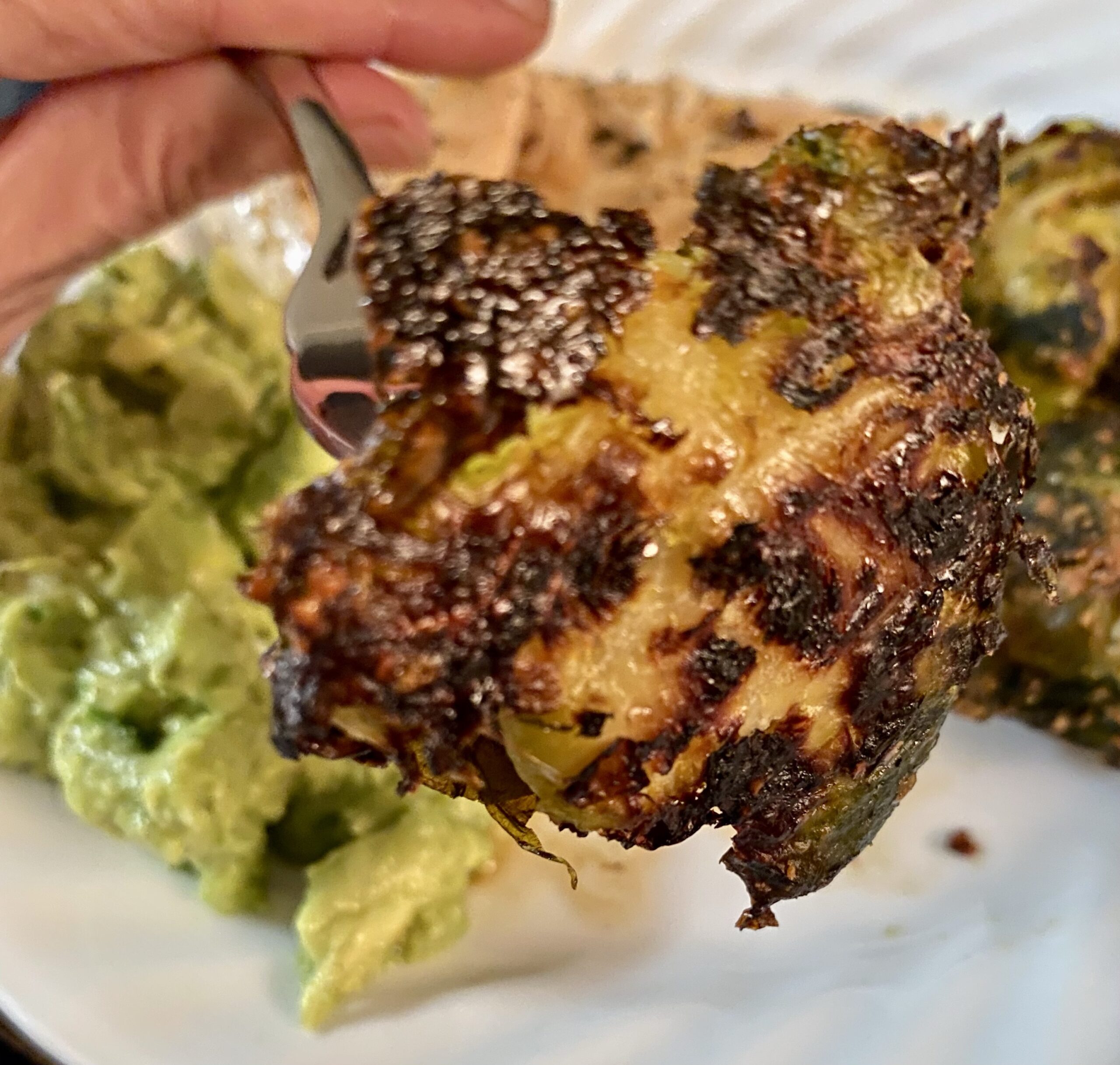 keto roasted brussel sprouts scaled