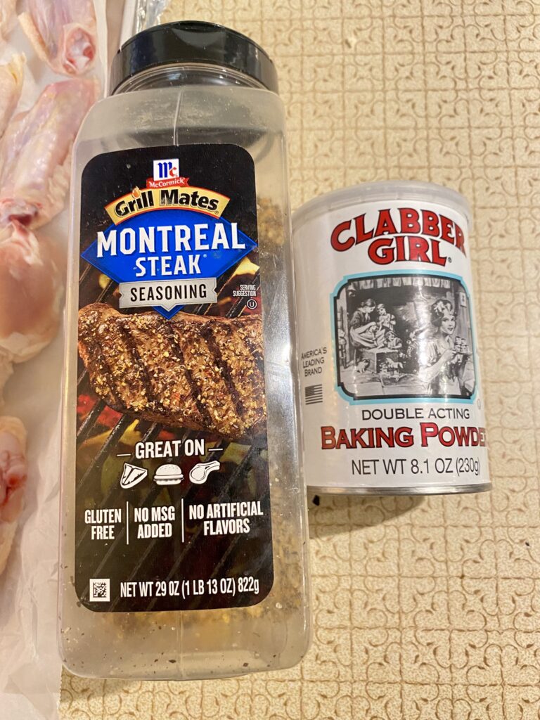 McCormick Montreal Steak Seasoning Oven Baked Chicken Wings