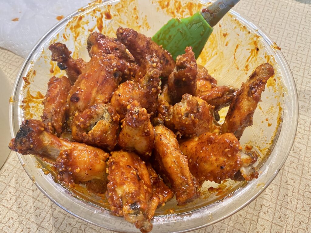 Spicy Gochujang Chicken Wings
