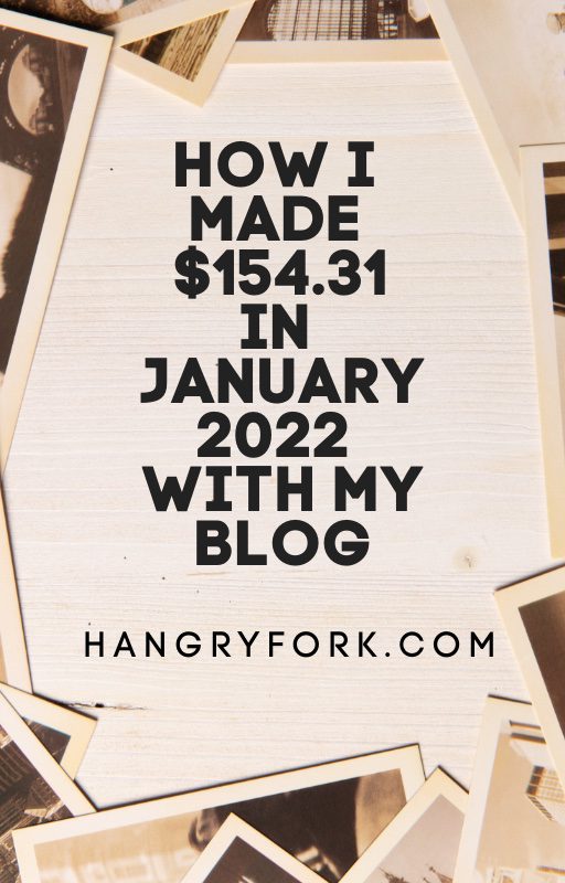 food blog income report 2022