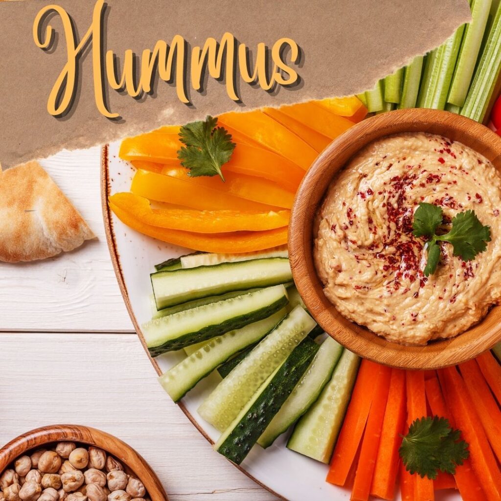 What to eat with hummus